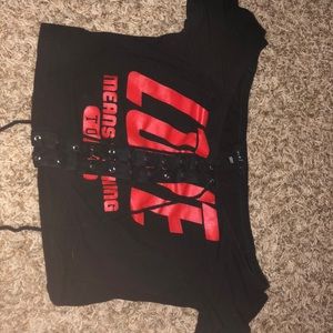 Off the Shoulder Crop top